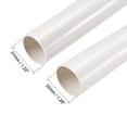 thumbnail image 3 of Uxcell Extension Wand 32mm Plastic Tube 44cm Length Extend Vacuum Cleaner Accessory White, 3 of 5