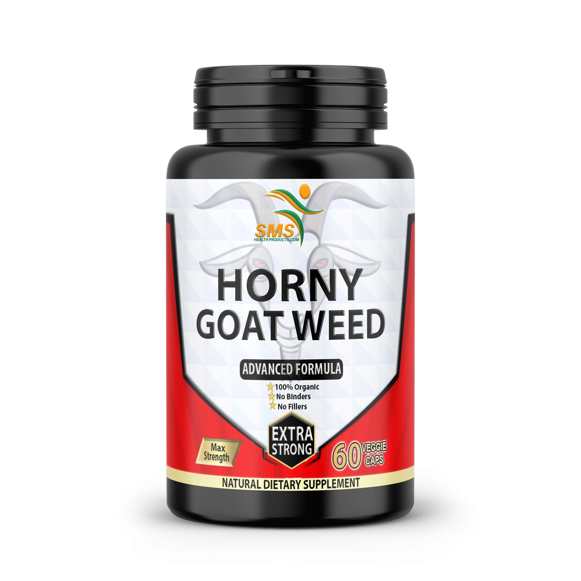 Horny Goat Weed Extract – Immune Support – Helps Increase Drive and Stamina – Natural Testosterone Booster - For Men and Women – 60 Capsules