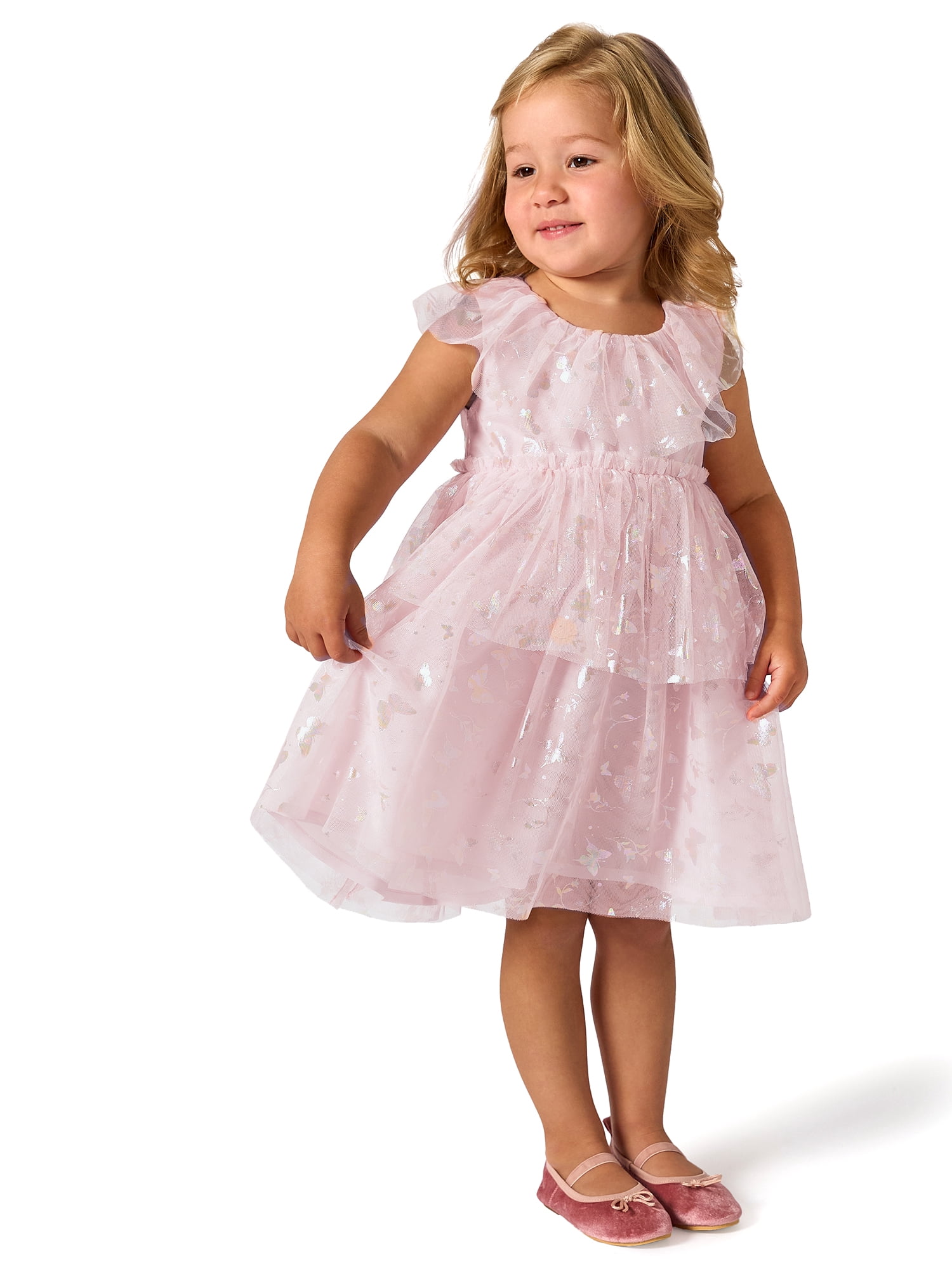 Modern Moments Toddler Girl Wicked Glinda The Good Witch Dress, Sizes 12 Months - 5T