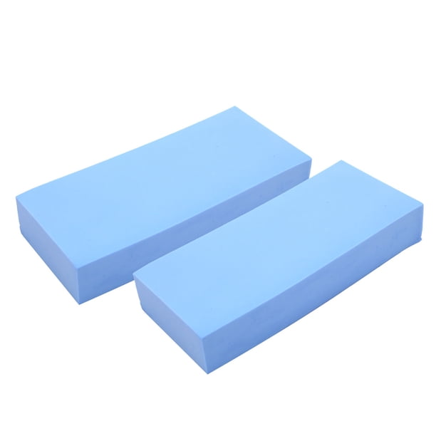 2Pcs Esponja de Lavado de Coche Herramienta de Limpieza Azul Absorbente Espuma PVA