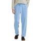 thumbnail image 2 of Ceisia Men's Linen Casual Trousers Summer High-Waisted Straight-Leg Business Pants with Drawstring Waist Light Blue S Gifts, 2 of 9