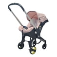 thumbnail image 2 of Carriola Para Bebé Starkids Polux Convertible Con Pañalera Rosa, 2 of 4