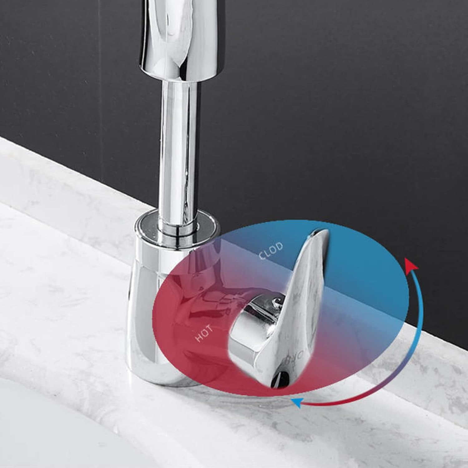 Bathroom Faucet with Pull Out Sprayer, Bathroom Sink Faucet Dual Function Basin Faucet. 360° Swivel Spout Bathroom Sink Faucet, Bathroom Sink Faucet Single Handle,Black