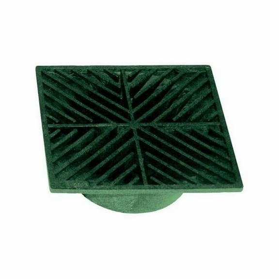 5 in. Green Heavy Duty Drain Grate