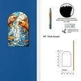 thumbnail image 2 of Off The Wall Plates - Pisces Zodiac Classic Decorative Acrylic Cover Single Light Switch Wallplate, 2 of 5