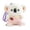 Light pink, variant on Koala Emotional Healing Soft Toy, This soft toy provides emotional support. Koala Companion Soft Doll Pendant, A festive gift and a school starting gift Red.