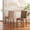 Brown, variant on SAFAVIEH Grove Bohemian Rattan Solid Dining Bistro Chair, Natural (Set of 2)