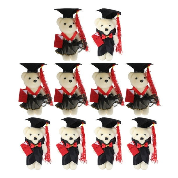 Bear Graduation Doll Stuffed Plush Bouquet Bears Animal Flower Gift
