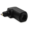 thumbnail image 5 of 2PCS Digital Audio Video Cables Optical 90 Degree Cable Adapter Male to Female Right Angle Toslink, 5 of 5