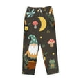 thumbnail image 4 of Daiia Gnome Insect Frog Women's Sleep Pant with Pockets and Drawstring,Pajama Pants-X-Large, 4 of 9