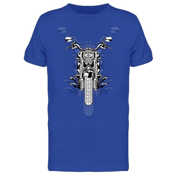 Motocross Sketch T-Shirt Men -Image by Shutterstock, Male 3X-Large