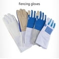 thumbnail image 2 of Fearlessin Fencing Glove Portable Replacement Protective Adult Children Men Women Cotton Lining Flexible Training Gloves Equipment Left XS, 2 of 6