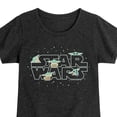 thumbnail image 3 of The Mandalorian - Grogu Star Wars - Youth Girls Short Sleeve T-Shirt, 3 of 5