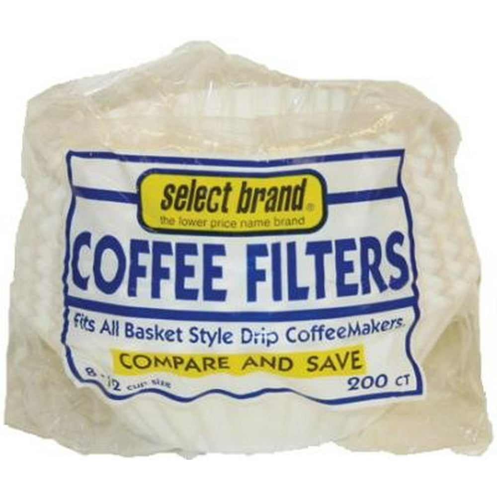 Select Brand Coffee Filters 200Count (Pack of 3)