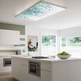 thumbnail image 3 of Watercolor Leaves Magnetic Fluorescent Light Covers for Ceiling Lights 2x4Ft, Spring Botanical Eucalyptus Leaves Office Classroom Kitchen Drop Ceiling Light Covers Lighting Filters Shade Panel 2Packs, 3 of 9