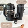 thumbnail image 5 of VINCI Micro Café Single-Serve Coffee Brewer | Compatible with Keurig K-Cups, K-Pods | Compact, Portable | Enclosed Brewing for Hotter Coffee | Large Capacity Reusable Filter Cup Included, 5 of 8