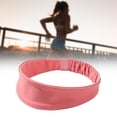 thumbnail image 4 of Diadema banda para el sudor elástica antideslizante absorbe el sudor banda para el cabello ligera cinturón elástico para deportes fútbol entrenamiento Rosado Yinane banda de pelo deportivo, 4 of 7