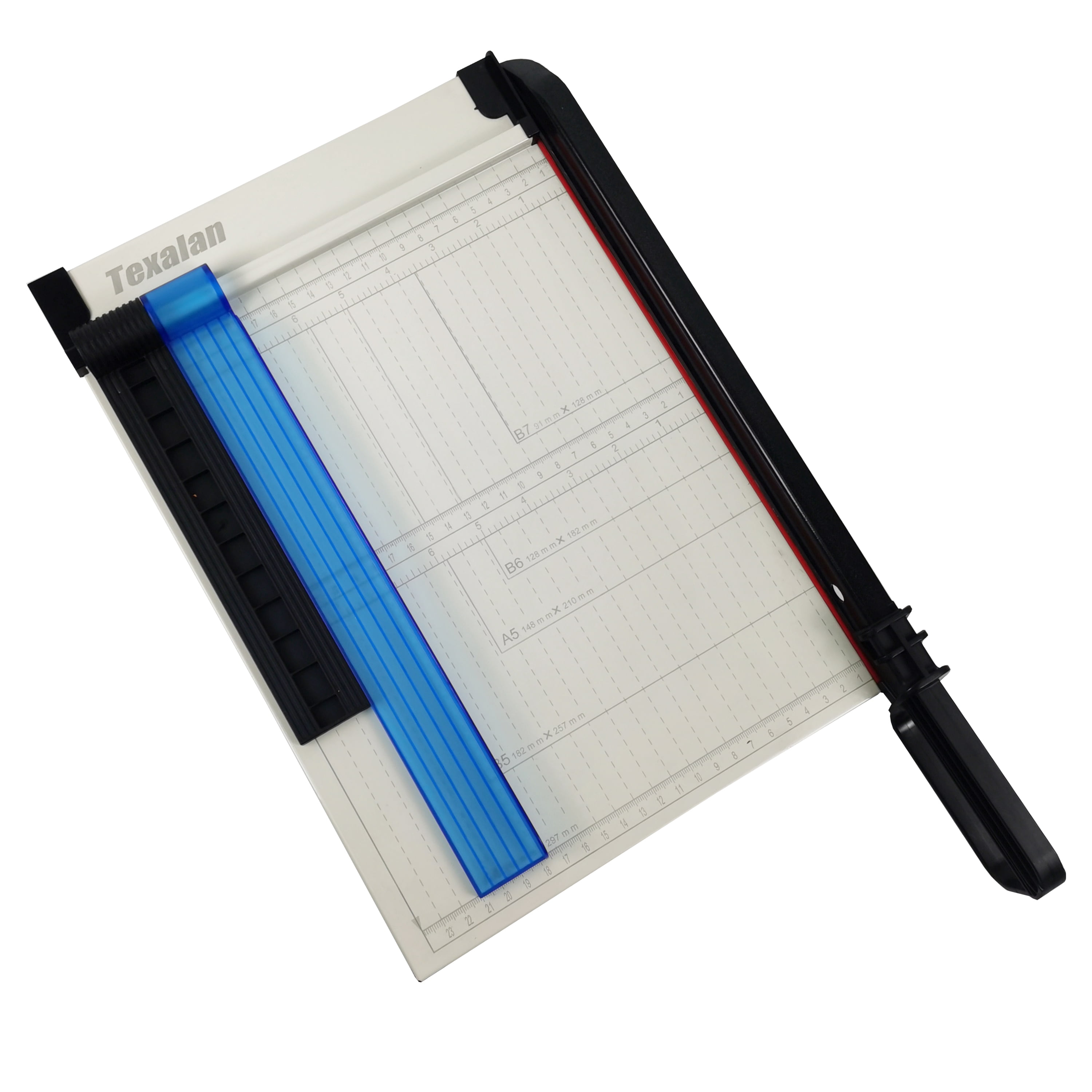 TEXALAN Guillotine Paper Cutter Trimmer 12" A4 Cut Length 12 Sheets Capacity Perfect for Cardstock, Cardboard,Vinyl, Crafts & Photos