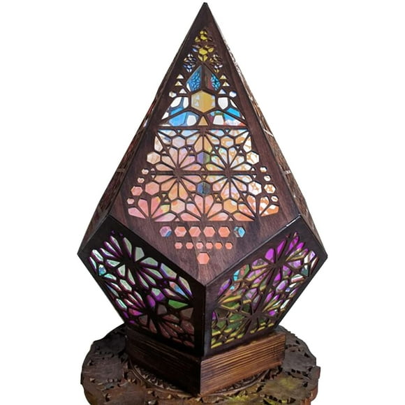 Turkish Lamp Moroccan Floor Lamp, Bohemian Style Light, Plastic Colorful Lamp, Antique Lamps, Lantern Lamps for Bedrooms, Mosaic Table Desk Lamp,Small Table Lamp, Decor Gift for Livingroom
