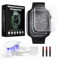 thumbnail image 1 of Protector de pantalla de vidrio templado para Apple Watch de 44 mm (paquete de 3), 1 of 8