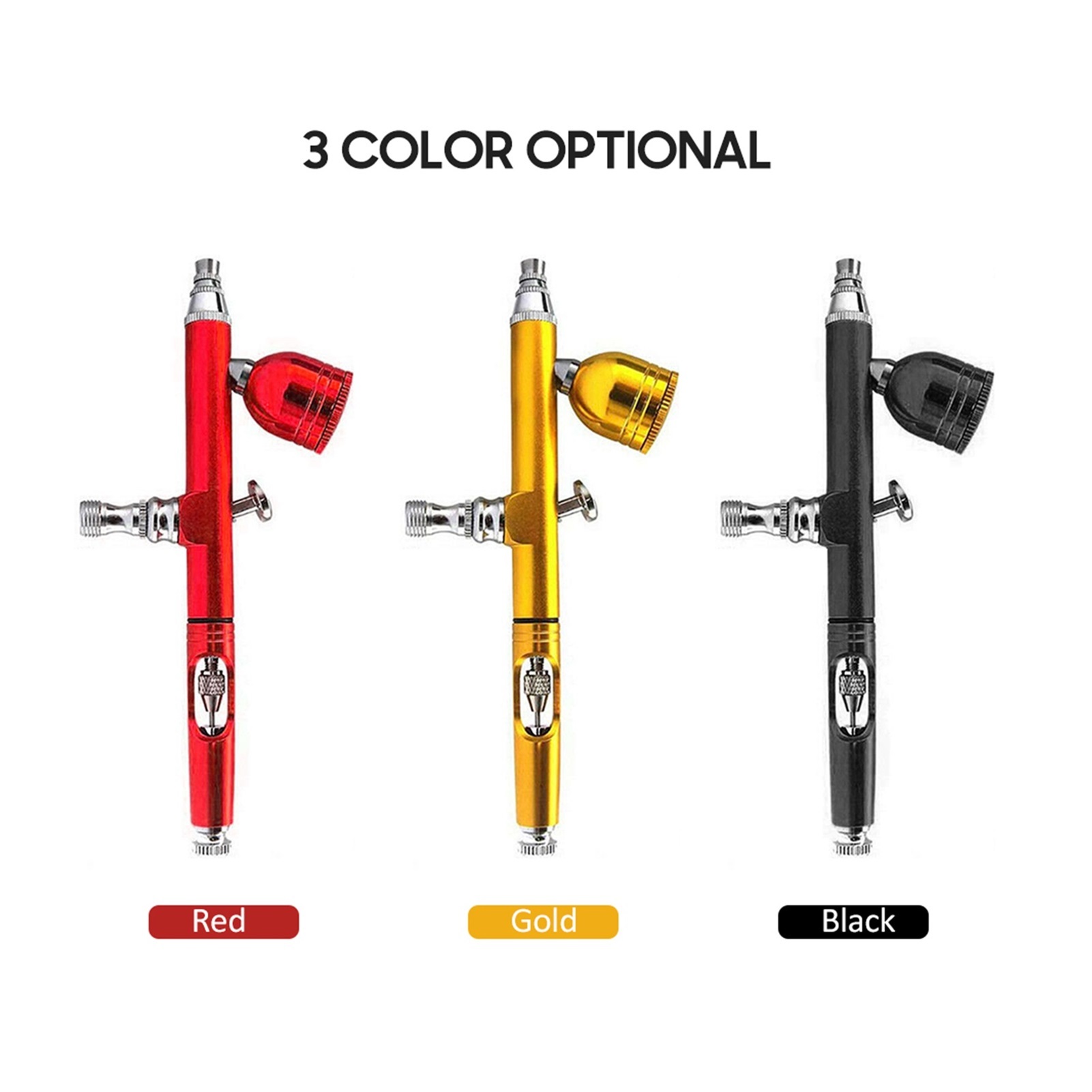 Airbrush Portable Dual Action Handheld Airbrush Gun Accessories 0.3mm Nozzle For Makeup Tattoo Painting Moisturizing ,Versatile applications