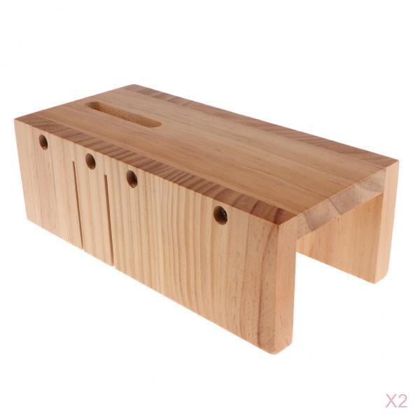 2 Piezas De De Jabón adera 2 Ranuras Herramientas odelo De Jabón De De Fabricación anualidades De Bricolaje Sunnimix Cortador de pan de jabón de madera