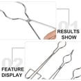 thumbnail image 3 of Miangastore 2pcs Essential Crucible Pliers Clamps Crucible Beaker Clamps Laboratory Tools, 3 of 8