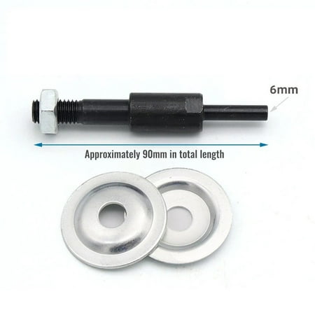 

BCLONG 6mm 8mm Electric Drill Conversion Angle Grinder Connecting Rod Cutting Disc