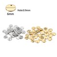 thumbnail image 1 of 50-200pcs Customized Custom Laser Engrave Name LOGO Stainless Steel Personalized Necklace Extend Chain Tail Tag Jewelry Charm, 1 of 5