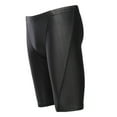 thumbnail image 3 of Pantalones cortos de natación Jadeshay entrenamiento largo color negro, 3 of 14