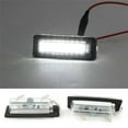 thumbnail image 4 of 2X White LED License Plate Lights for Smart Fortwo Vehicle Cabrio 450 451, 4 of 8