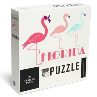 Jigsaw Puzzle - Pink Flamingos, 1000 Pieces, 1 item