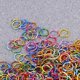 thumbnail image 3 of Connecting Jump Rings DIY Aluminum Rings for Jewelry Making 3200Pcs Colorful, 3 of 4