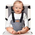 thumbnail image 3 of RV Easy Seat Trona de viaje portátil - Silla elevadora para niños, funda de asiento para trona para niños pequeños - Ajustable, segura, lavable - Fácil de llevar en el bolso Rojo Verde, 3 of 5