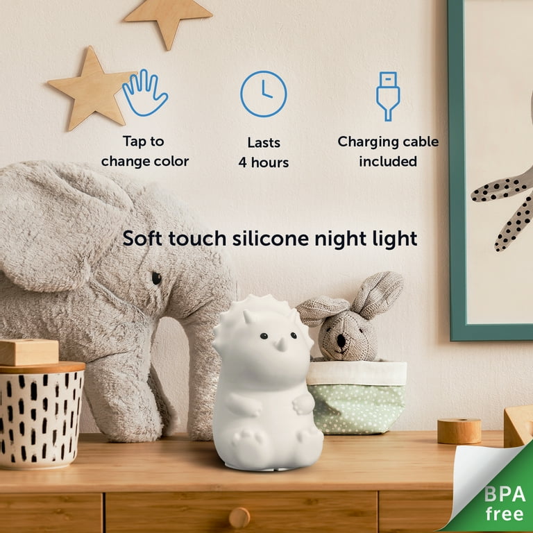 Soft Touch LED Lamp - Triceratops Soft Touch LED Lamp - Triceratops