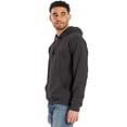 thumbnail image 5 of Hanes Men's Garment Dyed Fleece Hoodie New Railroad Gray 2XL, 5 of 8