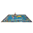thumbnail image 3 of Hands Around the World 7'8" x 10'9" area rug in color Multi, 3 of 7