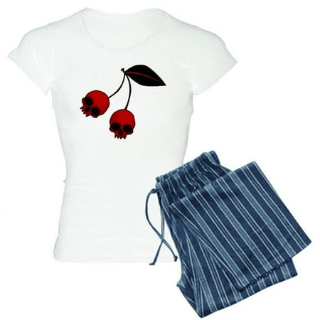 

CafePress - Skull Cherries - Women s Light Pajamas
