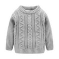 thumbnail image 1 of AAMILIFE Girl's Long Sleeve Soft Knit Mock Turtleneck Slim Fit Pullover Sweater, 1 of 2