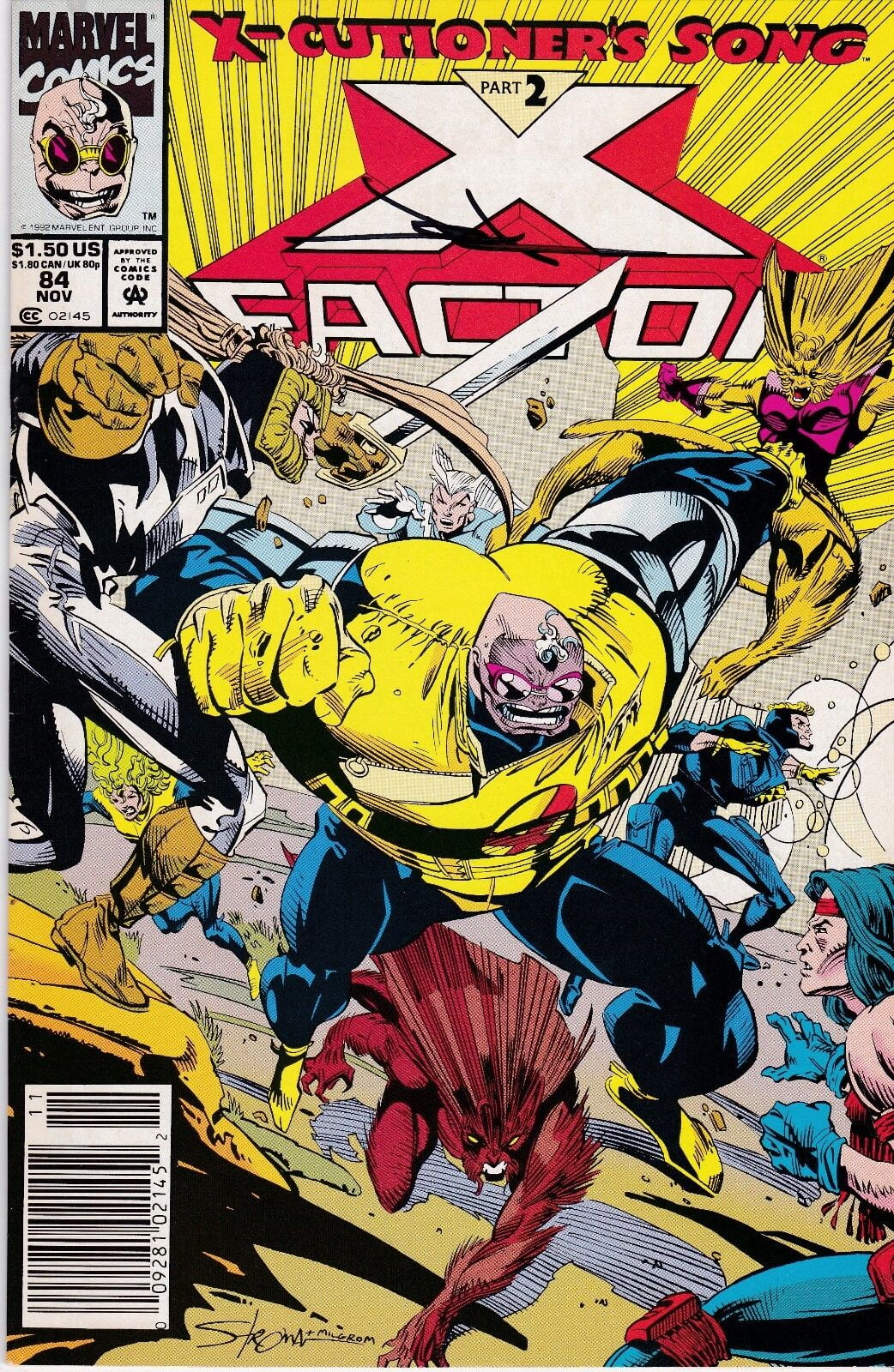 X-Factor #84 Signed by Jae Lee