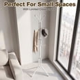 thumbnail image 4 of HONEIER Coat Rack, 68.9in Coat Rack Stand, Freestanding Coat Rack with 9 Hooks for Entryway Bedroom Living Room, White, 4 of 10