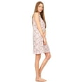 thumbnail image 3 of Lati Fashion Women Nightgown Sleeveless Female Nightgowns & Sleepshirts Pink Medium, 3 of 4