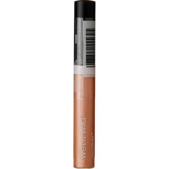 Wet n Wild MegaSlicks Lip Gloss, Sun Glaze 556B, 0.19 oz (6 pack)