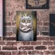 thumbnail image 2 of Pintura al óleo Placa de gato Cartel de chapa de metal Dibujos animados Pintura de hierro Póster Accesorios Tmvgtek Para estrenar, 2 of 9