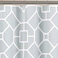 thumbnail image 4 of Echelon Home  Gramercy Shower Curtain Taupe, 4 of 5