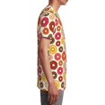 thumbnail image 3 of Honeii Donut Print Youth Short Sleeve T-Shirt,Boys Athletic Shirt,Quick Dry Short Sleeve Performance Moisture Wicking T Shirt, 3 of 6