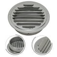 thumbnail image 6 of 70-300mm Round Stainless Steel Vent Grille Exterior Wall Duct Ventilation Tool, 6 of 10