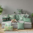 thumbnail image 6 of Vargottam Luxury, Printed Mint Green CushionCoversDecorative PillowCoversLumbarThrow Pillowcase -24x14Inches, 6 of 6