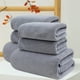 thumbnail image 5 of Juego de toallas de baño de 6 piezas (4 toallas de mano y 2 toallas de baño), de algodón ultrasuave y absorbente, para baño de invitados y uso familiar. Aestivo | Gris | AESTIVO, 5 of 6