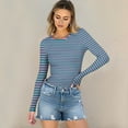 thumbnail image 3 of Womens Long Sleeve Shirts 2026 Dressy Fashion Casual Loose Tops Spring Fall Chic Trendy Shirts, 3 of 5